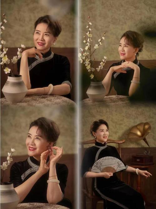 中老年人用什么姿势拍照?