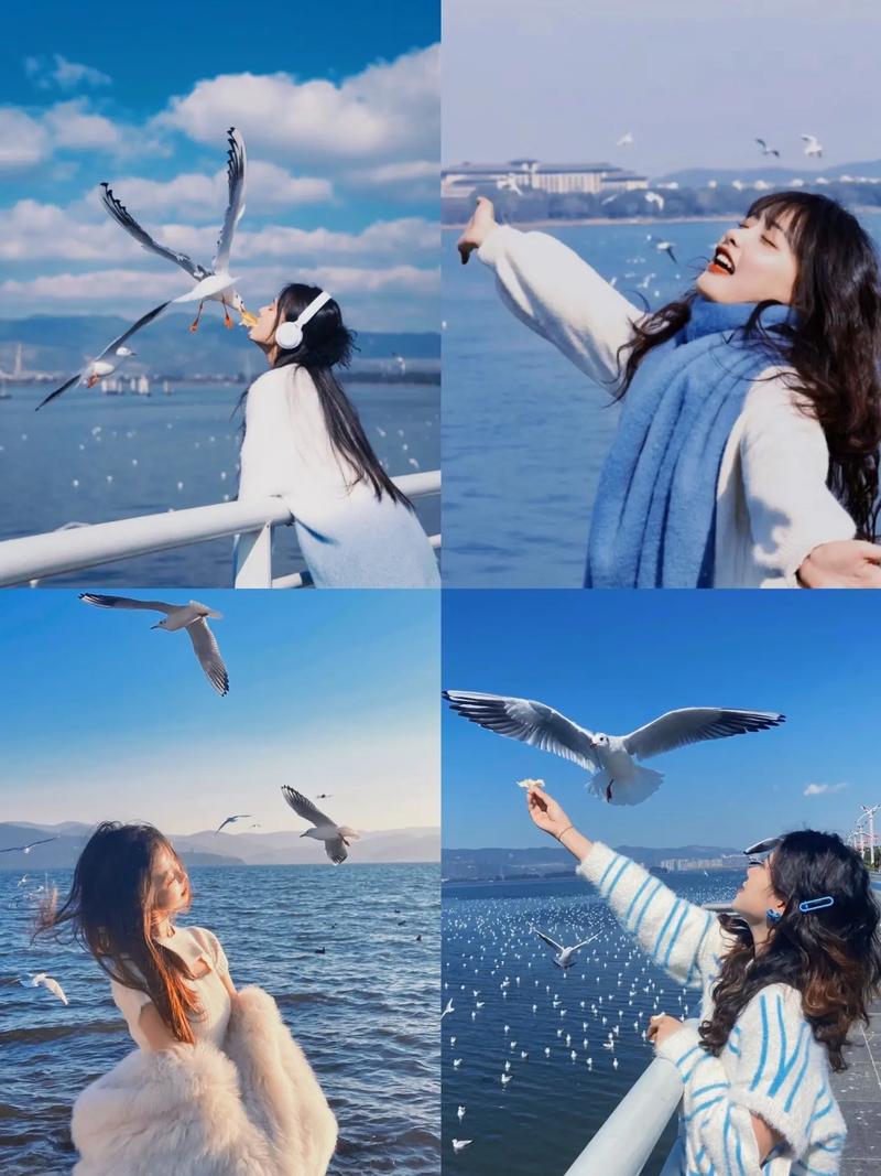 海边拍照技巧怎么摆姿势男士