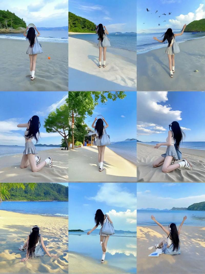 海边拍照姿势小技巧有哪些