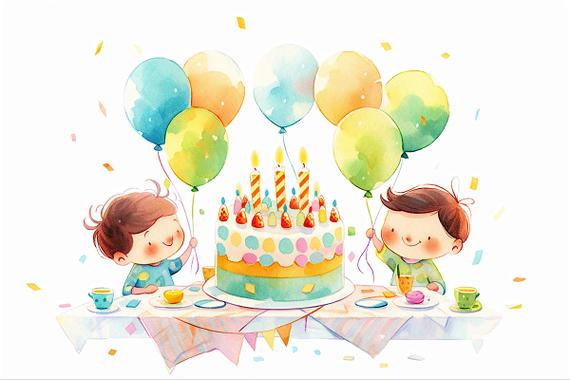 生日快乐插画唯美-过生日专用配图,如何做祝别人生日快乐的照片要带名字...