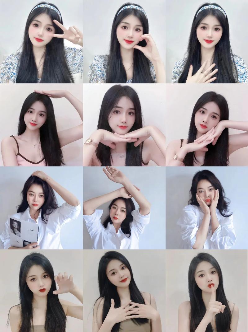 女人室内自拍怎么拍照好看女生8个室内拍照姿势,简单自然上镜