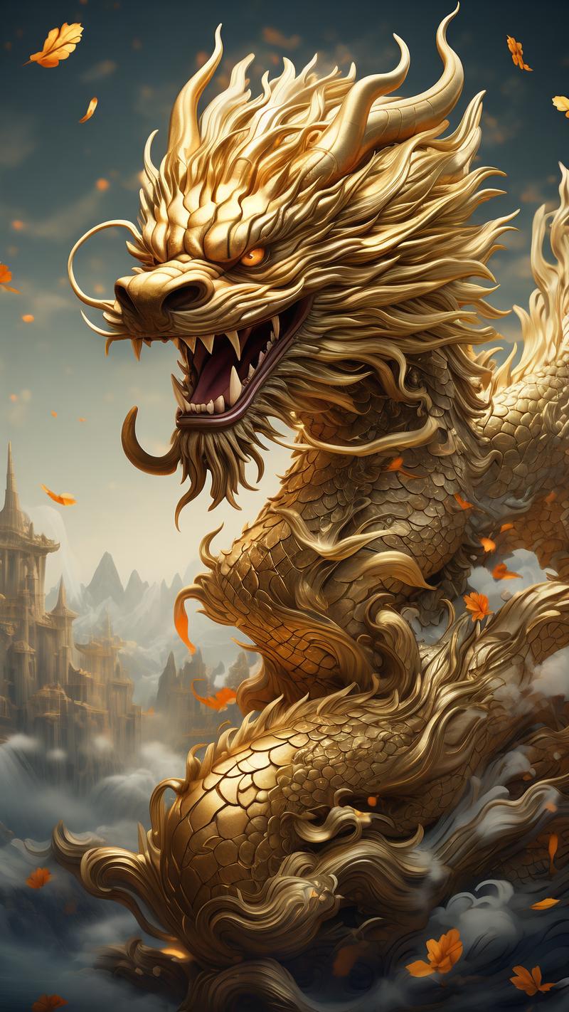 过年背景图片龙年图2