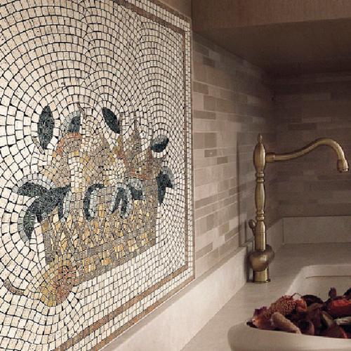 马赛克背景墙装修效果图