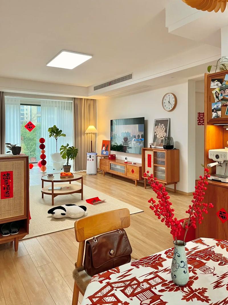 过年了怎样布置让家里有年味春节家里装饰布置图片