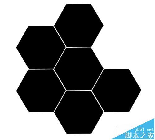 PS怎么制作立体六边形效果?PS背景墙立体六边形制作教程