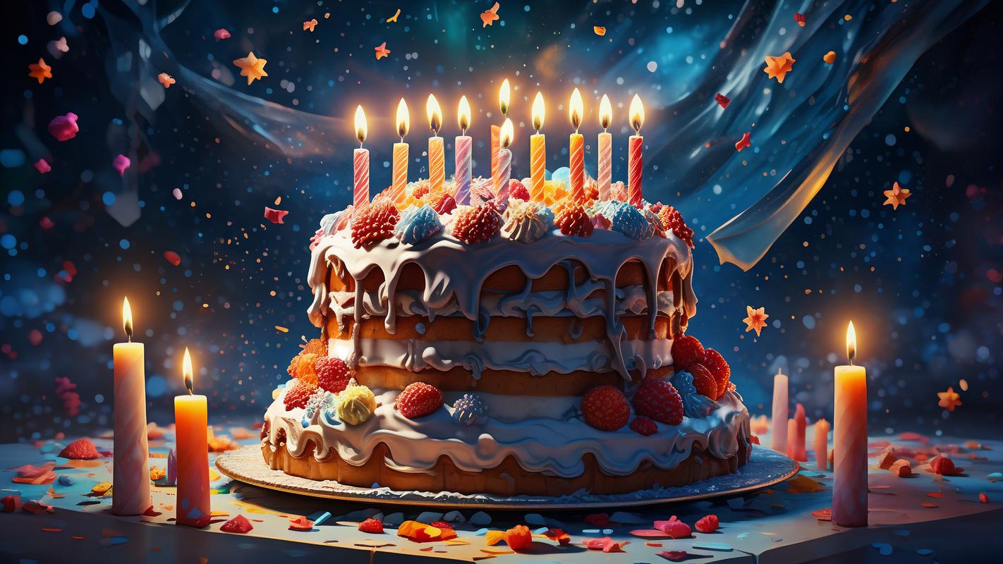 生日快乐免费背景图片图2