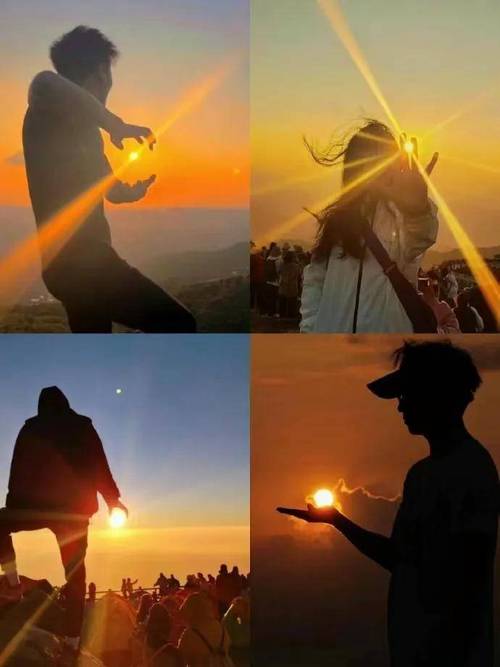 手机如何使用天空之境倒影拍照片图1