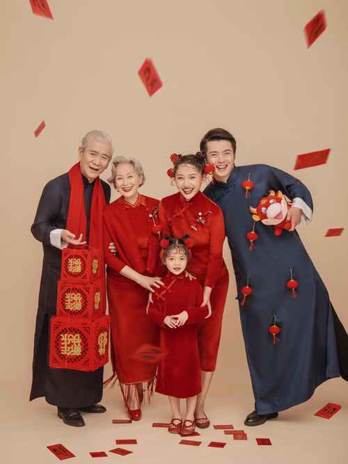 新年拍照背景图1