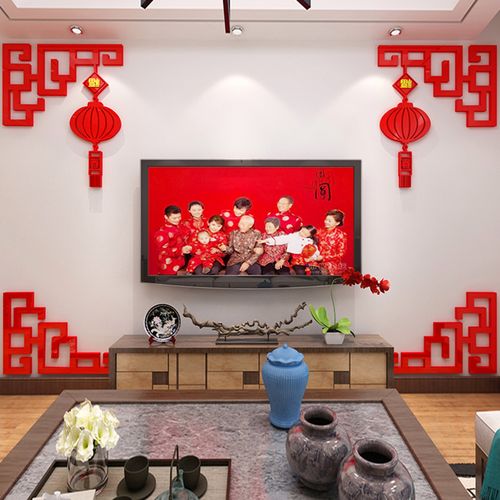 过年拍照背景墙图片图3