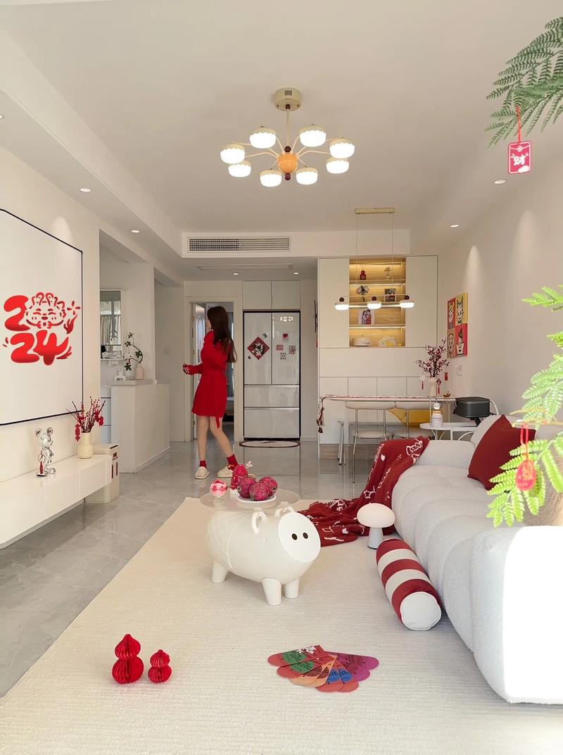 过年拍照背景墙图片图2