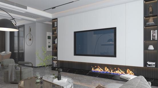 简单大气的背景墙效果图图2