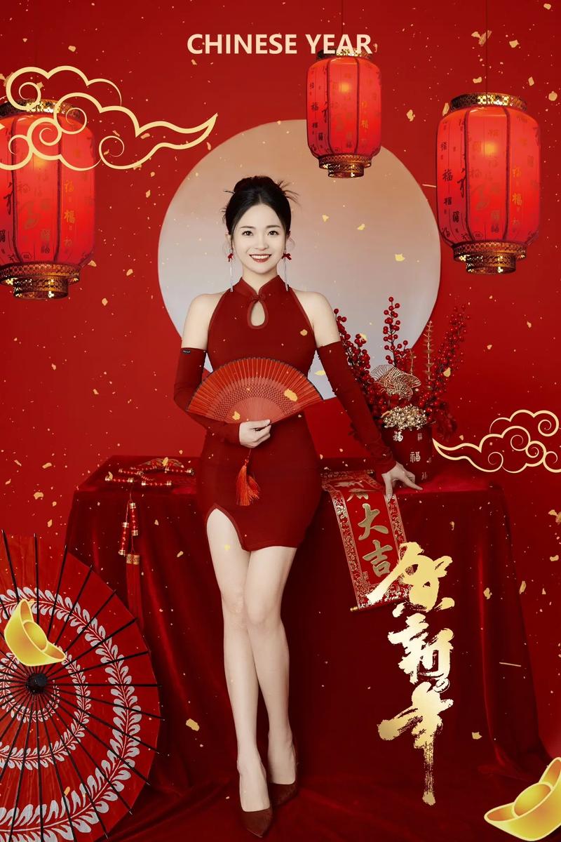 新年拍照背景图片大全集图2