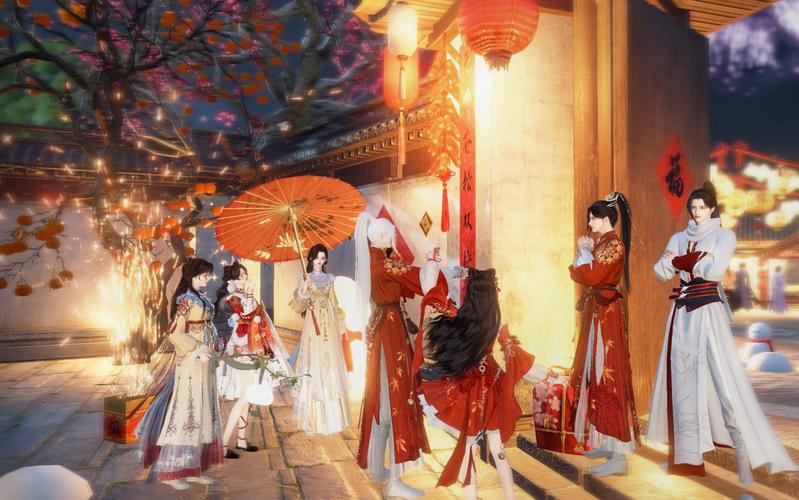 逆水寒适合新年拍照的地方