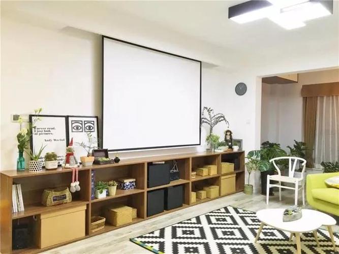 投影仪怎么装背景墙上