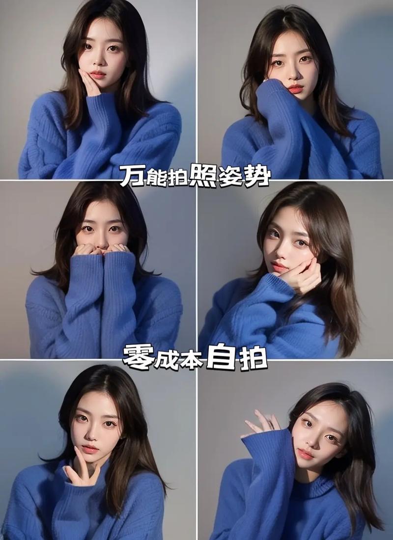 自拍的技巧和角度图解图1