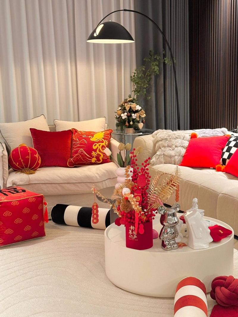 过年了怎样布置让家里有年味春节家里装饰布置图片