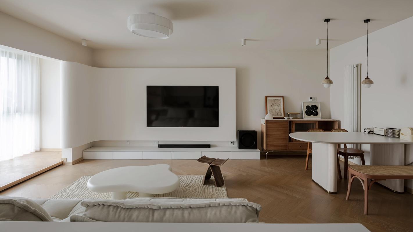 石膏线客厅电视背景墙效果图先赏为快