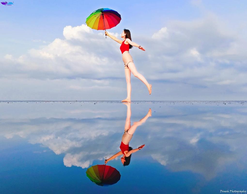 天空之镜拍摄方法