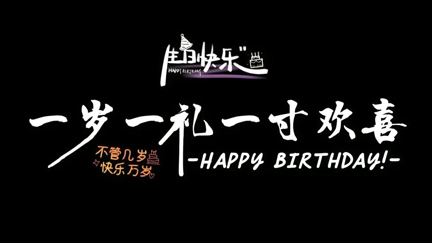 生日限定:过生日头像及背景图+生日文案