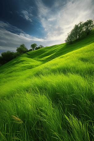 草地海报背景-淘宝海报如何设计?