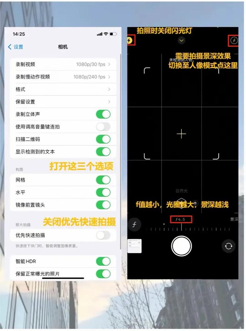 苹果手机照相机功能介绍?