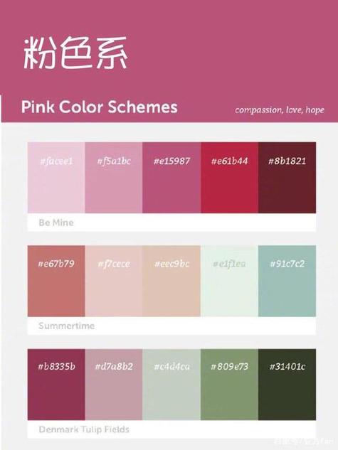 粉色的搭配什么颜色好看?