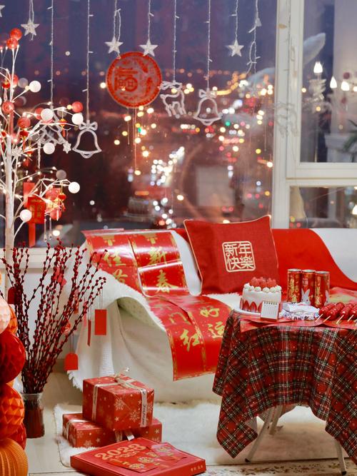 在家拍新年主题的写真,如何布置一个家庭摄影棚?