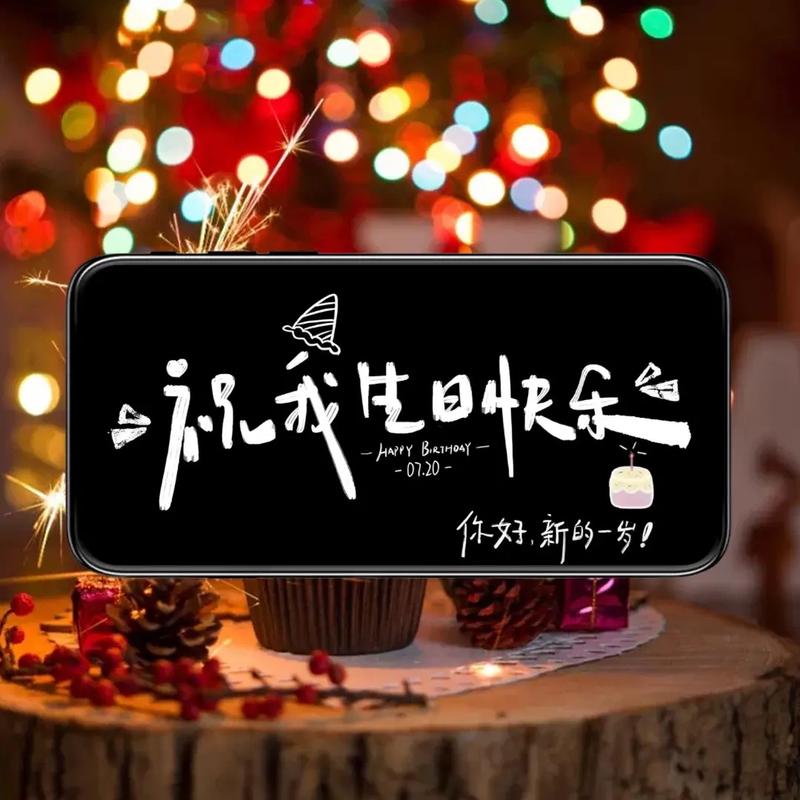 手机上横屏生日快乐怎么设置