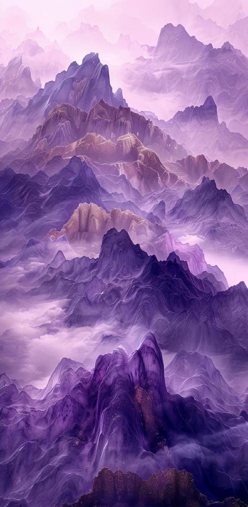 紫色纯色背景图氛围拍照超大