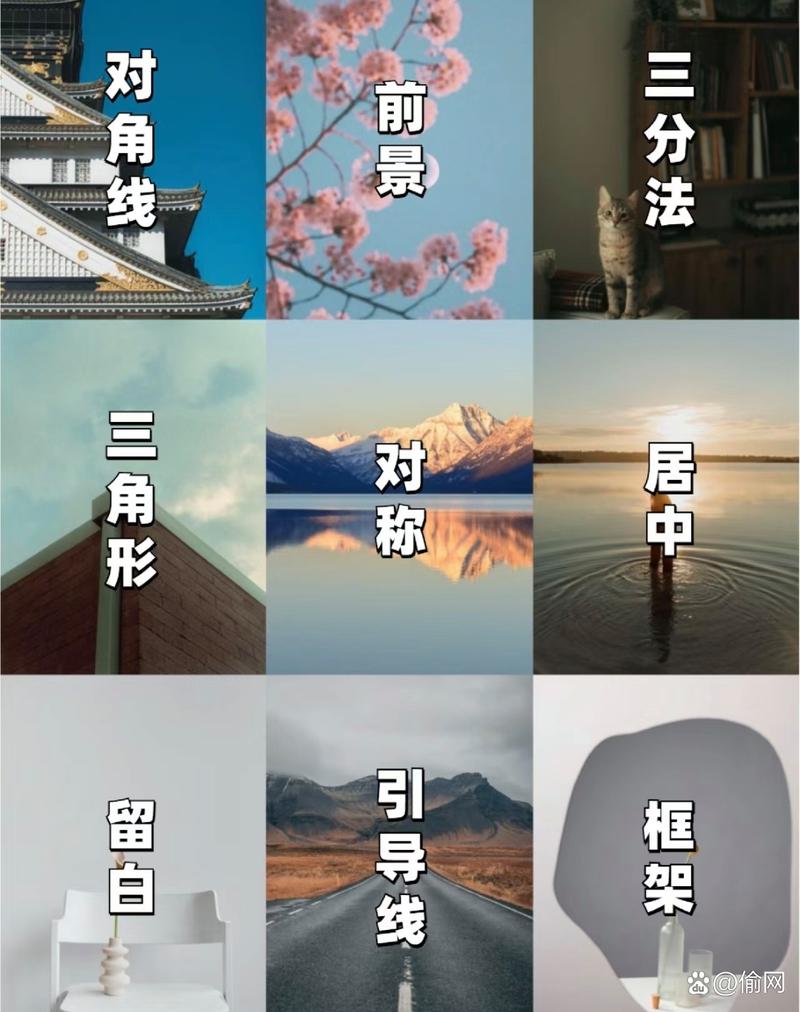 拍照九宫格构图技巧怎么用?