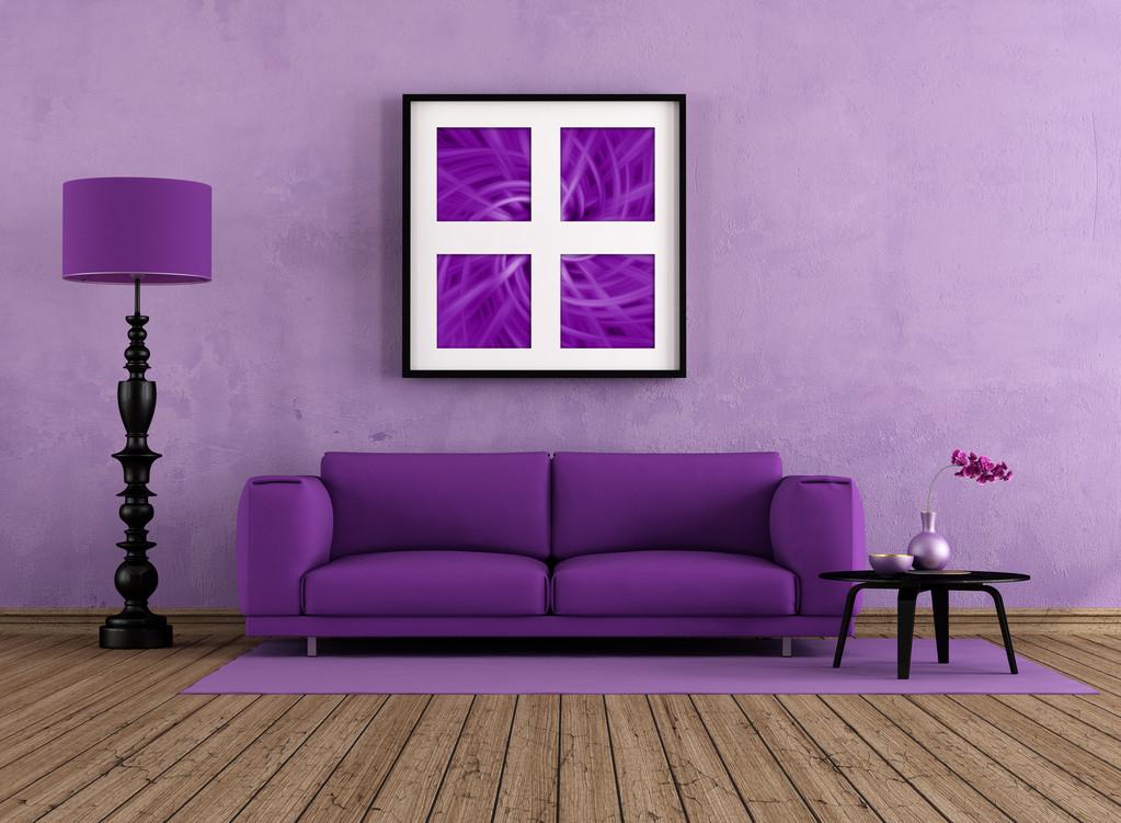 超好看的紫色背景图片图1