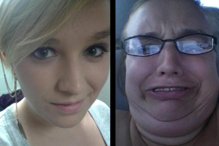 为什么拍照脸是歪的