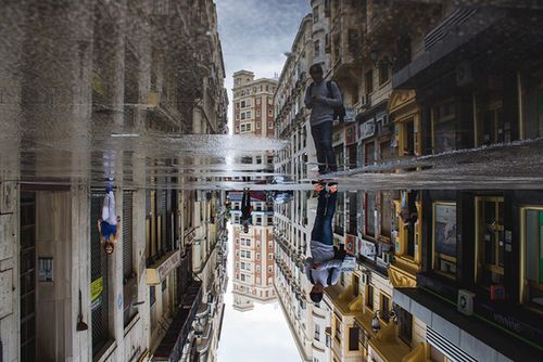 手机倒影拍摄夹怎么用图1