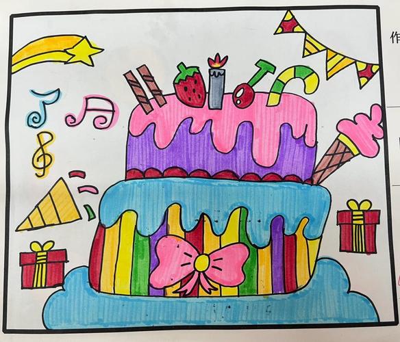 生日快乐背景图素材图3