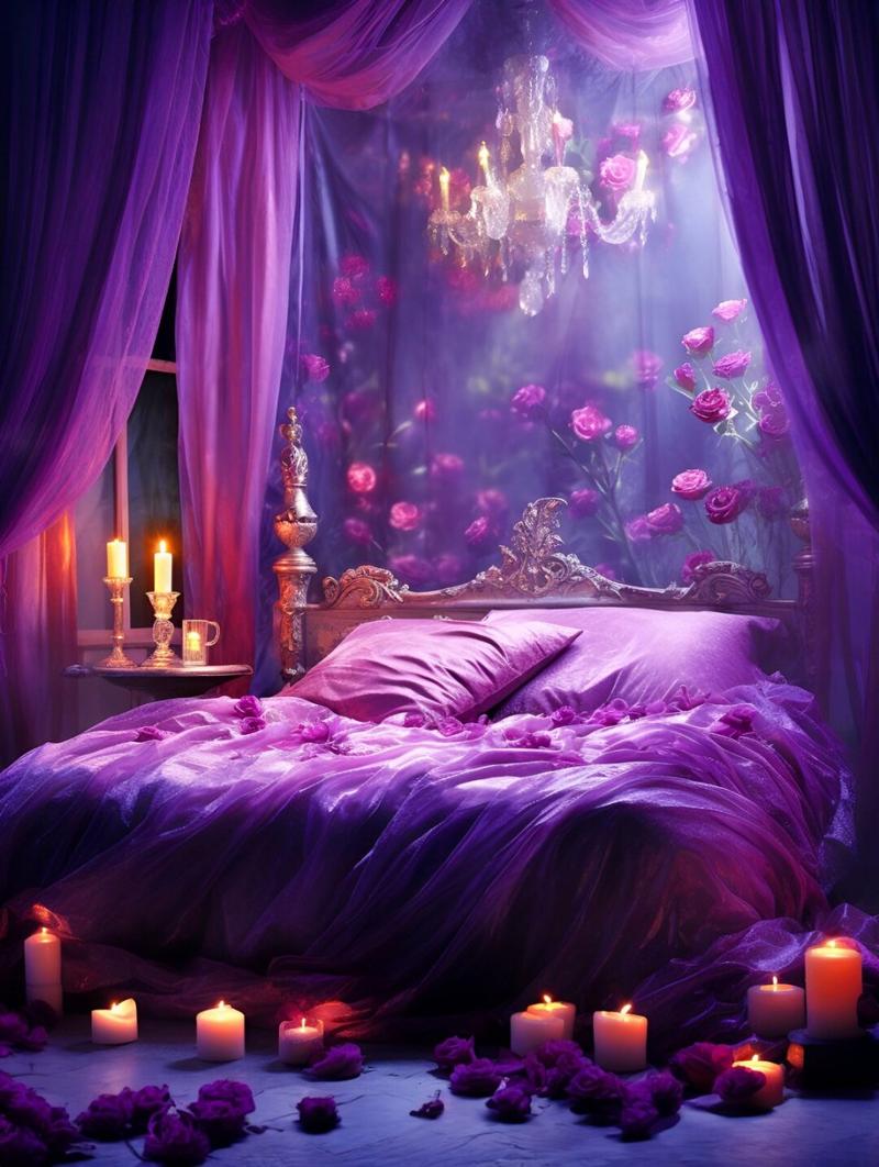 纯紫色背景图片全屏图3