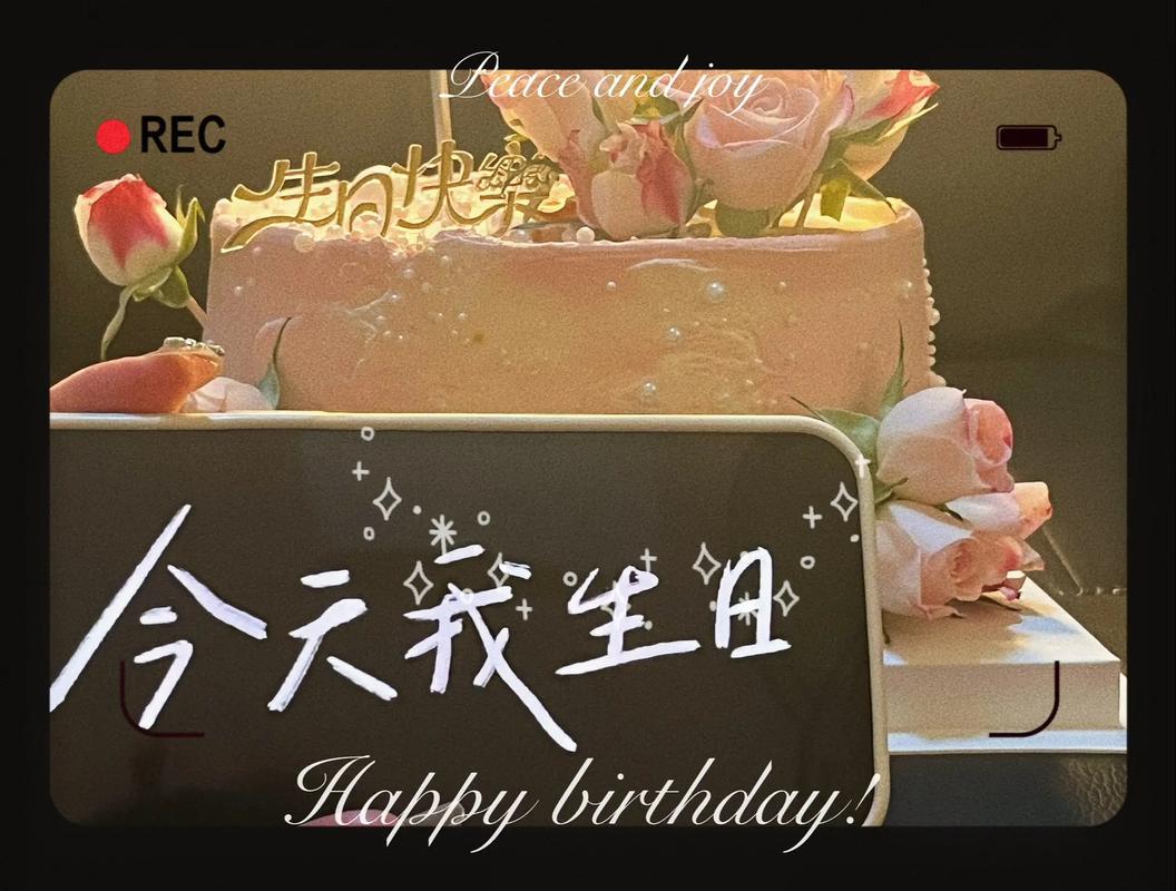 生日快乐照相背景素材图1