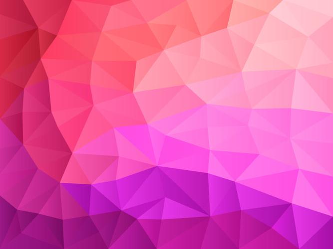 蓝粉色背景上面是两个重叠的三角形,这是什么图案