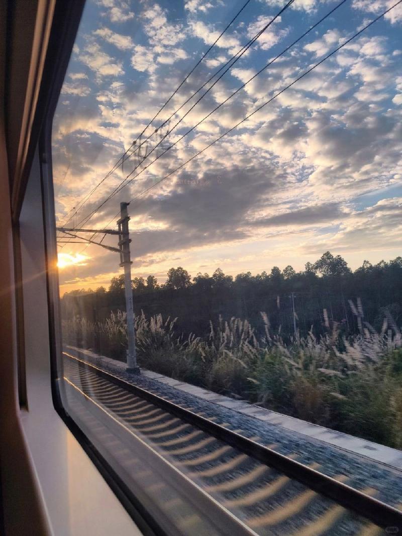 怎么样用手机拍到火车或高铁窗外的美景?