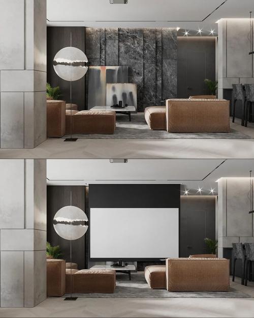 投影背景墙什么颜色比较好