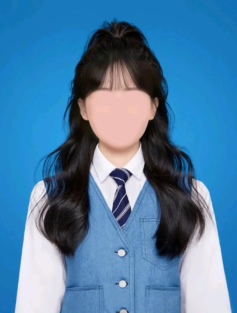 怎么拍蓝色背景证件照图1