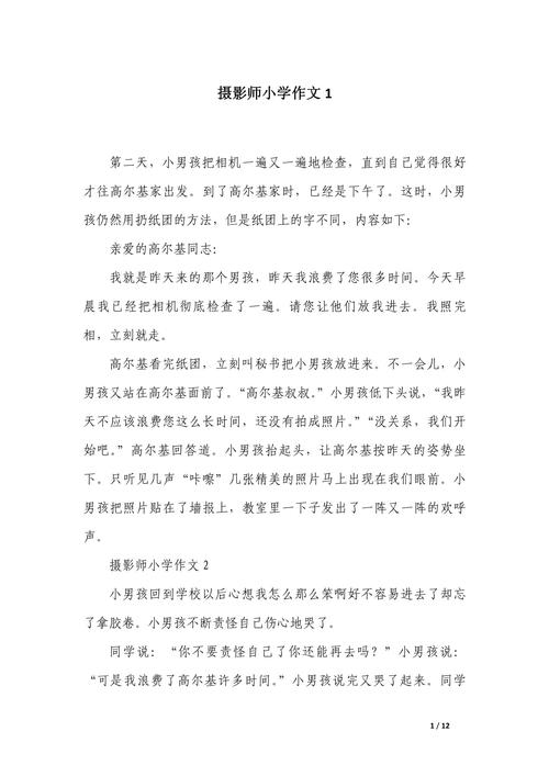 小学学作文500字