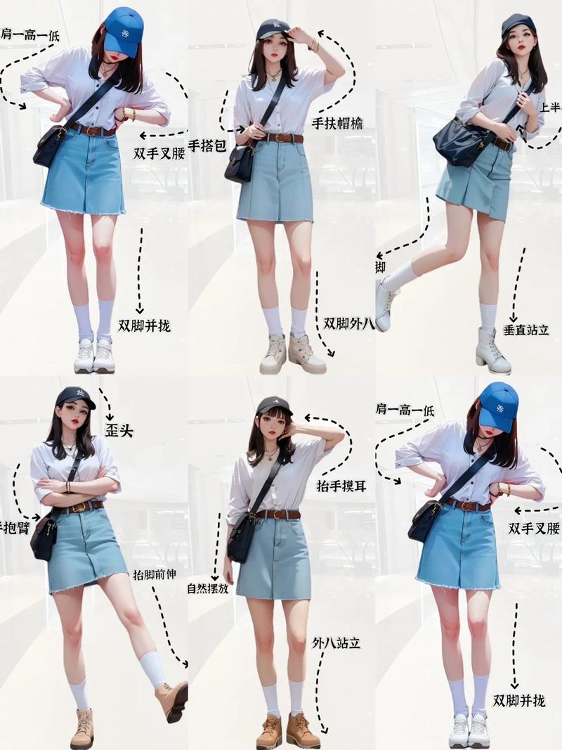 怎样拍照显的女生个子高一点