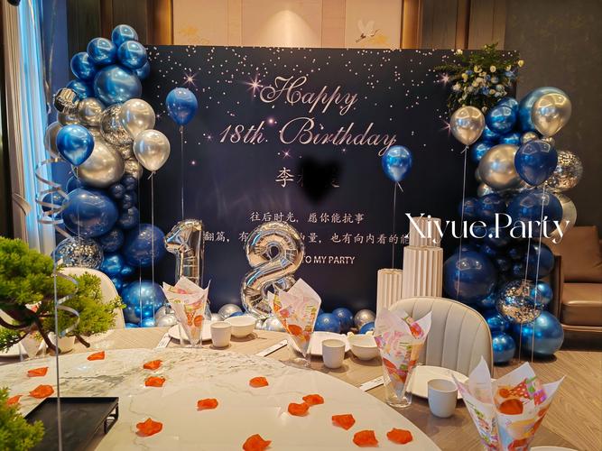 生日快乐拍照背景图白图3