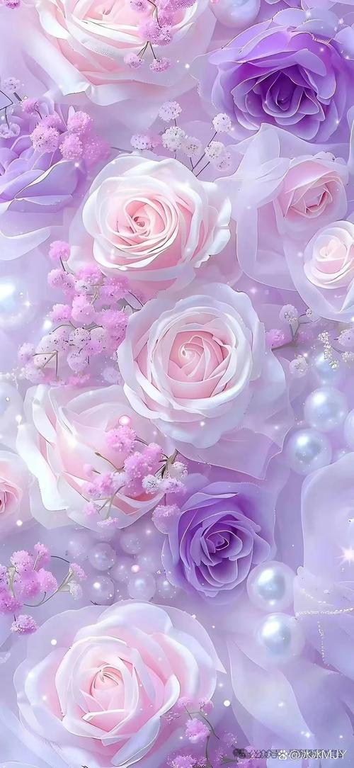 深紫色的图片手机壁纸图3