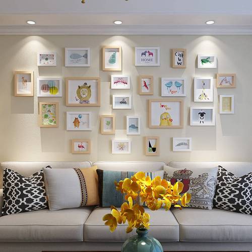 卧室相片墙布置方法相片墙设计注意事项