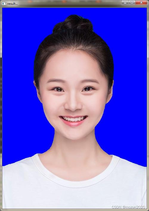 照片背景怎么换成蓝色的