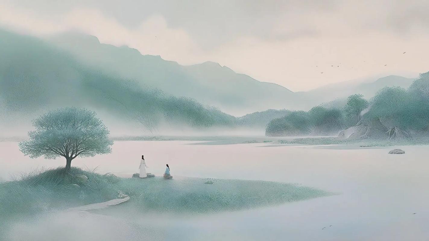 拍照背景图片古装素材女图3