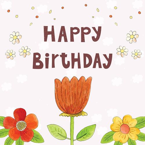 插画生日快乐-怎么做生日贺卡简单又漂亮立体