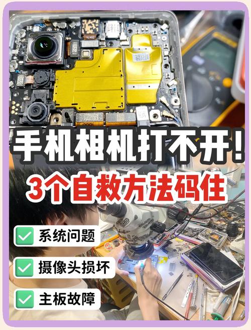 马克水印相机后置摄像头怎么黑屏?