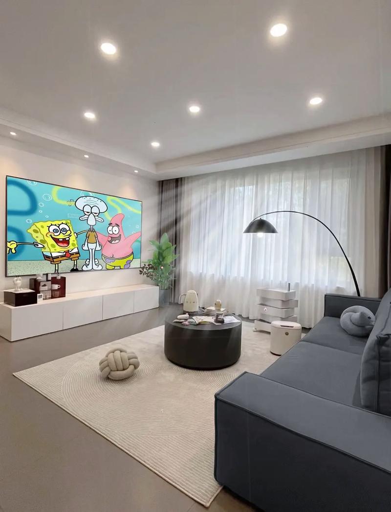 如果客厅装修不装电视可以吗?投影仪可以替代吗?